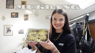 KAPSALON MUKBANG  NADINE AMBER [upl. by Llerrod444]