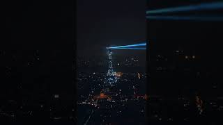 La cérémonie douverture des Jeux Olympiques Paris 2024 depuis la tour Montparnasse paris jo2024 [upl. by Ettigirb556]