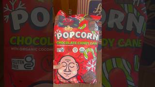 Christmas Chocolate Candy Cane Popcorn 🍿christmas christmassnacks candycane [upl. by Acinorahs]