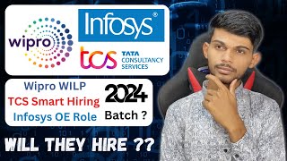 Wipro WILP Infosys OE amp TCS Ignite  Will They Hire For 2024 Batch 🚨 [upl. by Orual271]