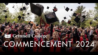 Grinnell Commencement 2024 [upl. by Esidarap255]