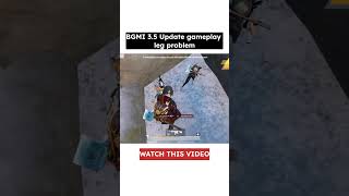 BGMI 35 Update gameplay leg problem bgmi pung shorts ytyoutubeshorts [upl. by Elehcim]