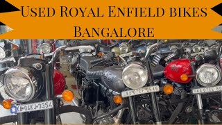 Used Bikes Bangalore  Second hand bikes  Used Royal Enfield bikes 😍  EMI Available [upl. by Olrac]