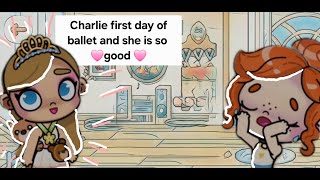 Charlie first day of ballet and she is so good  Avatar World [upl. by Ennahoj110]