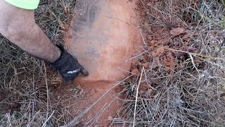 DIGGING UP BURIED HEADSTONE AND UNCOVERING FORGOTTEN GRAVES IN 186 YEAR OLD GRAVEYARD PART 4 [upl. by Asenev]