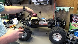 Thundertiger MTA4 Nitro RC Car Gets Exhaust and a Better Receiver [upl. by Adnilrev]