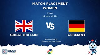 GREAT BRITAIN vs GERMANY  Futsal DEAFLYMPICS ERZURUM 2024  3rd  4th Place [upl. by Florenza]