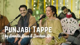 Punjabi Tappe Live  Amrita Kaur amp Zeeshan Ali  Virsa Heritage Revived 2024 [upl. by Ulund]