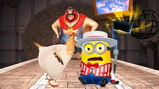 Barker minion Vs El Macho  Despicable me minion rush Boss Battle [upl. by Joice986]