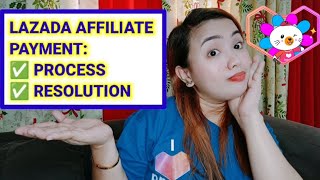 LAZADA AFFILIATE PAYMENT PROCESS AND RESOLUTION [upl. by Jeanna82]