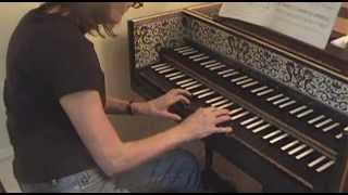 Elaine Comparone plays Bach Prelude in C Major BWV 846 WellTempered Clavier [upl. by Ellehcirt537]