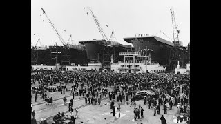 US Navy Construction in WW2  The Ships Start Coming And They Dont Stop Coming [upl. by Jameson500]