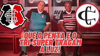 SANTA CRUZ ENFRENTA O CAMPINENSE COM NOVO MANTO TRICOLOR ALUSIVO AO PENTA E AO TRISUPER [upl. by Burg]