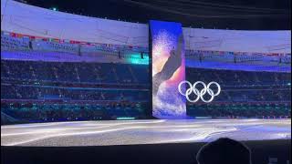 Part 5 Beijing 2022 Olympic Winter Games Opening Ceremony The Olympic Flag [upl. by Sajovich431]