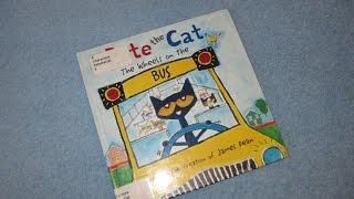 Pete The Cat  Wheels On The Bus Childrens Read Aloud Story Book For Kids By James Dean [upl. by Sotos958]