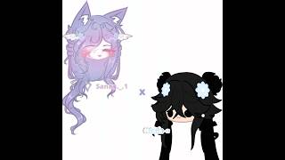 Fake collab with Sanae1real gacha tweet gachalife gachalife2 gachaanimating fyp foryou [upl. by Jaco]