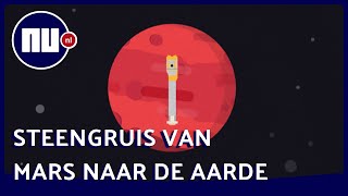 De tien jaar durende tocht van steengruis van Mars naar aarde  NUnl [upl. by Lrem]