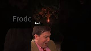 Frodo reacts to Gandalf fighting the balrog itwasntadream itwasreal lotr [upl. by Ganny337]