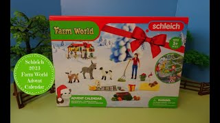 Schleich 2023 Farm World Advent Calendar [upl. by Siubhan]