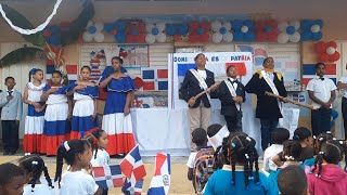 Presentación de la Independencia Nacional con los Estudiantes de la Escuela Parroquial la Altagracia [upl. by Anivlem]