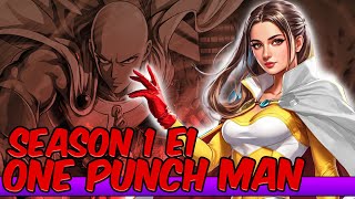 My FIRST Time Watching ONE PUNCH MAN  One Punch Man Episode 1 REACTION  1x1 The Strongest Man [upl. by Hamlet699]