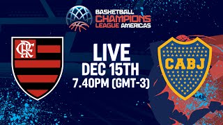 LIVE  Flamengo v Boca Juniors  Basketball Champions League Americas 202425 [upl. by Bijan]