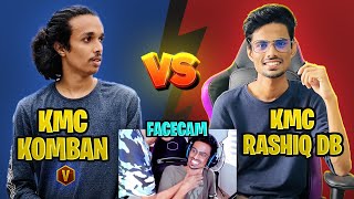 അവസാനം അടി ആയി 😡 FIGHT SCENE ON LIVE STREAM 😱 KMC KOMBAN VS KMC RASHIQ DB [upl. by Wake831]