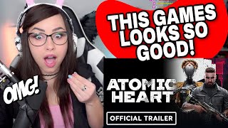 Atomic Heart  Official Gameplay Overview Trailer  Bunnymon REACTS [upl. by Adnilemre417]