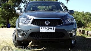 Prueba SsangYong Actyon Sports 2WD [upl. by Aeslek]