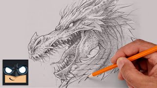 How To Draw a Dragon  1 Hour Sketch Tutorial [upl. by Etat516]