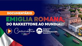 DO RAKKETTONE AO MUNDIAL  CESENATICO E O BEACH TENNIS [upl. by Biel]