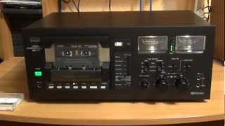 Кассетная дека Sansui SC  77 [upl. by Yrtnej]