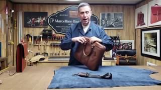 Coach Metropolitan Slim Briefcase Review by Master Leather Craftsman Joseph Marcellino [upl. by Gaidano635]