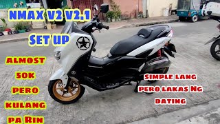 YAMAHA NMAX V2 SET UP  NMAX V2 V21 SET UP [upl. by Ahsim]