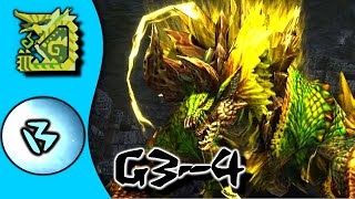 Thunderlord Zinogre G3G4 Solo Prowler  MHGU [upl. by Darton]