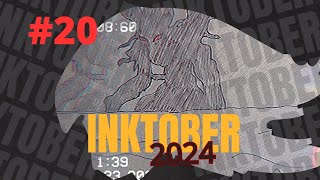 INKTOBER 2024 day 20 UNCHARTED  DIA 20 INNEXPLORADO [upl. by Yearwood]