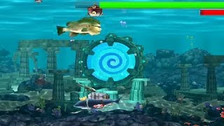 HUGE KEMPY BASS  EATEN  Hungry Shark Evolution [upl. by Johppah]