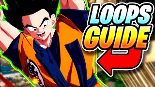 Base Goku LOOPS 0 Bar  60 Damage  Dragonball FighterZ Combo Guide [upl. by Clements]