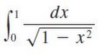 Integrate dxsqrt1  x2 from x0 to 1 [upl. by Eleda]