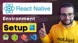 React Native Environment FULL Setup Windows [upl. by Domenico516]