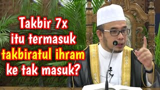 Khilaf Jumlah Bilangan Takbir ketika Solat Hari Raya  Dr MAZA [upl. by Krischer]