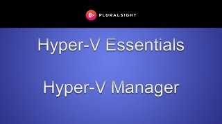 Using HyperV Manager in Windows Server 2012 [upl. by Arbba]