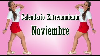 Calendario de Entrenamiento Noviembre 2023 [upl. by Erual]