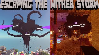 Escaping The Wither Storm in Minecraft Episode 1 [upl. by Ainehta]