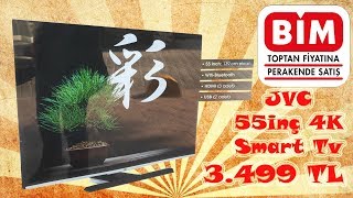 Bim JVC 55 inç 4K Smart Tv incelemesi [upl. by Anitsyrhc221]