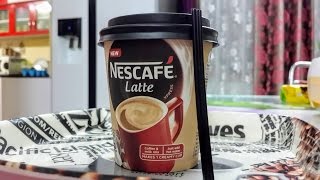 THE ALL NEW NESCAFE LATTE  INSTANT HINDI [upl. by Tebasile]