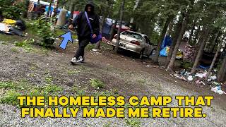 Alaskas Homeless Camps Felons Junkies And Fugitives [upl. by Adiarf]