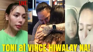 HIWALAY NA si Toni Fowler at Tito Vince • Actual Facebook Live ni Toni [upl. by Kcirdec]