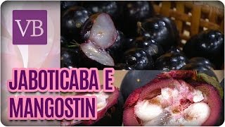 Jaboticaba e Mangostin  Chá de Casca de Jaboticaba  Você Bonita 011116 [upl. by Jabon766]