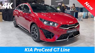 KIA ProCeed GT Line 2022  FIRST Look in 4K  Exterior  Interior Facelift [upl. by Jerroll]